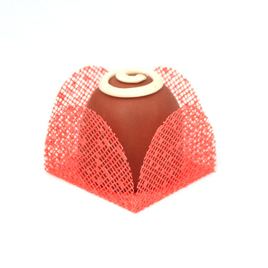 Tela Bright Red Mini Dessert Liners - 50 count